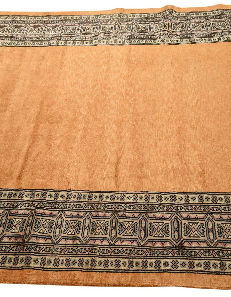 Detail image of  5' 7 x 7' 8  Hand Knotted Peshawar Ziegler Rug
