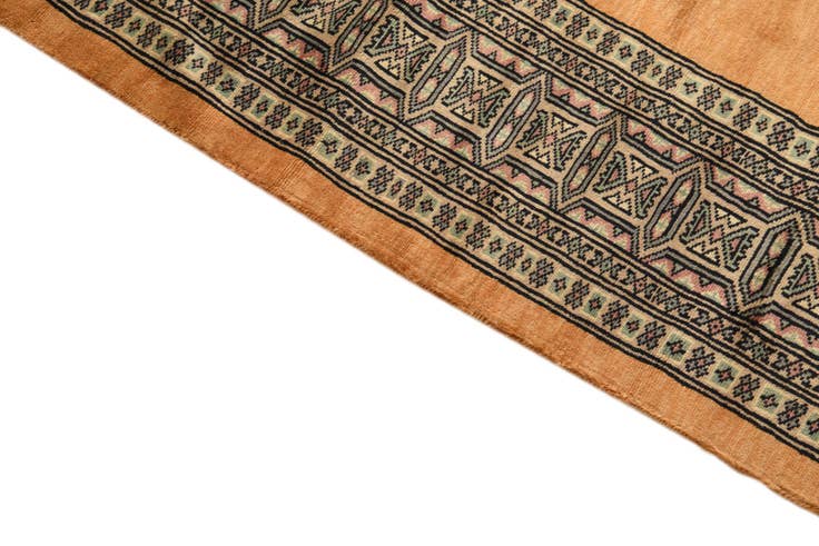Detail image of 5' 7 x 7' 8 Hand Knotted Peshawar Ziegler Rug