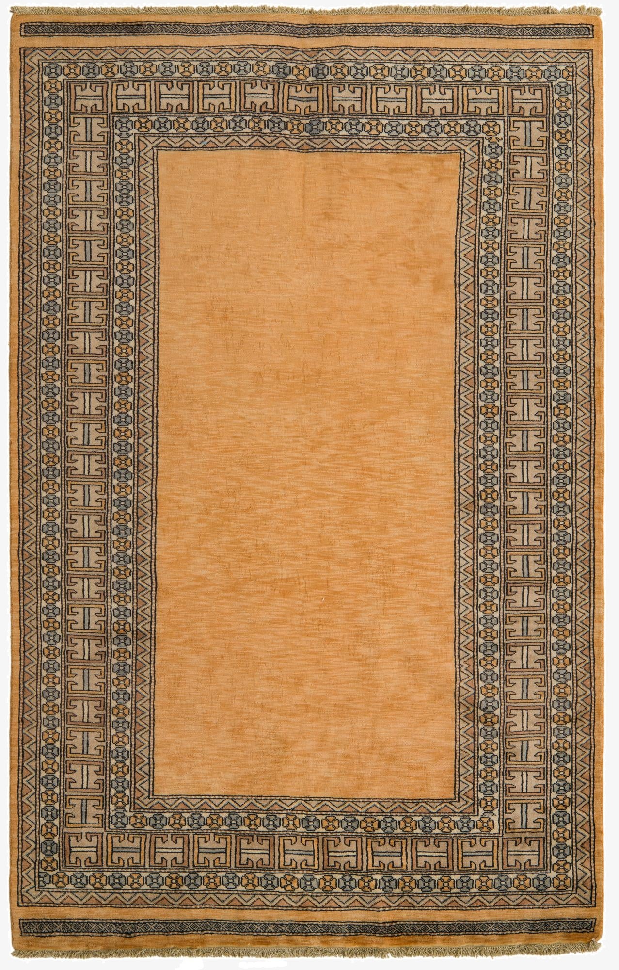 5' 1 x 8'  Hand Knotted Peshawar Ziegler Rug