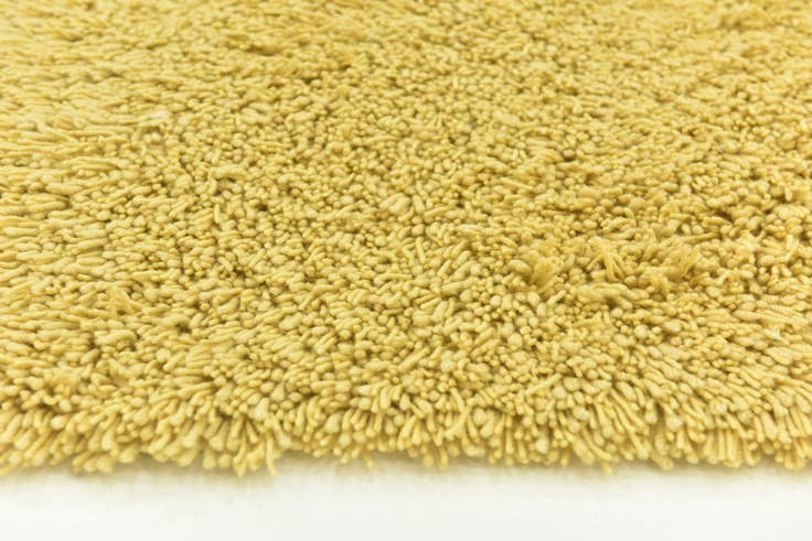 Detail image of 5' 8 x 7' 6 Hand Knotted Solid Shag Rug