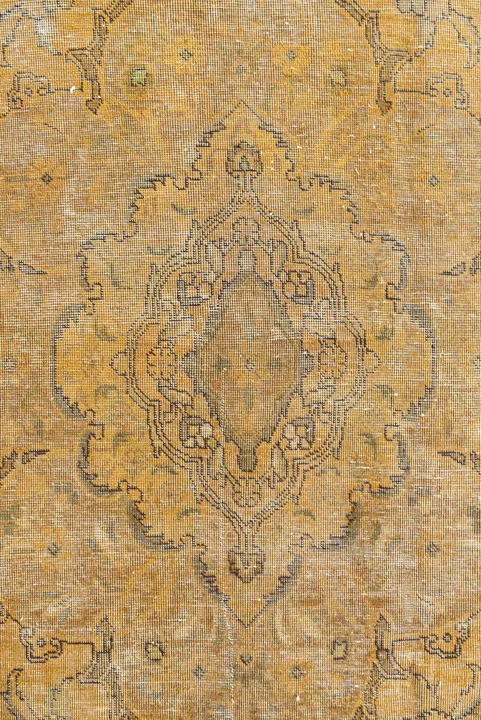 9' 2 x 12' 5 Hand Knotted Ultra Vintage Persian Wool Rug