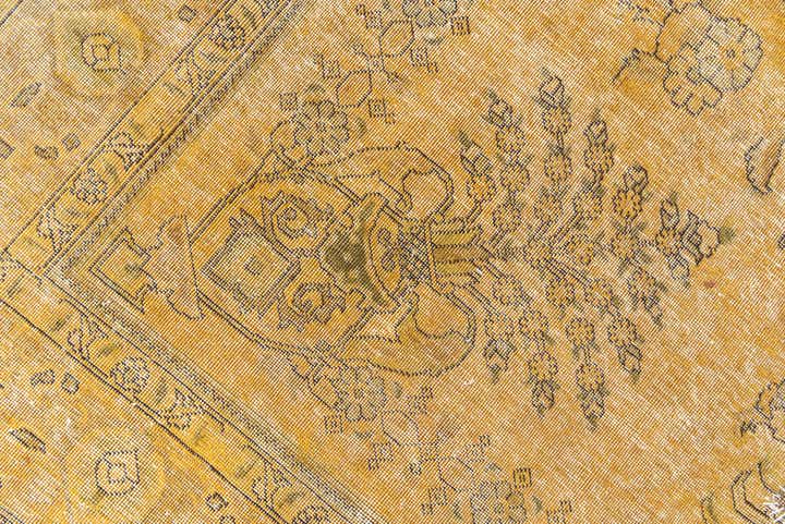9' 2 x 12' 5 Hand Knotted Ultra Vintage Persian Wool Rug