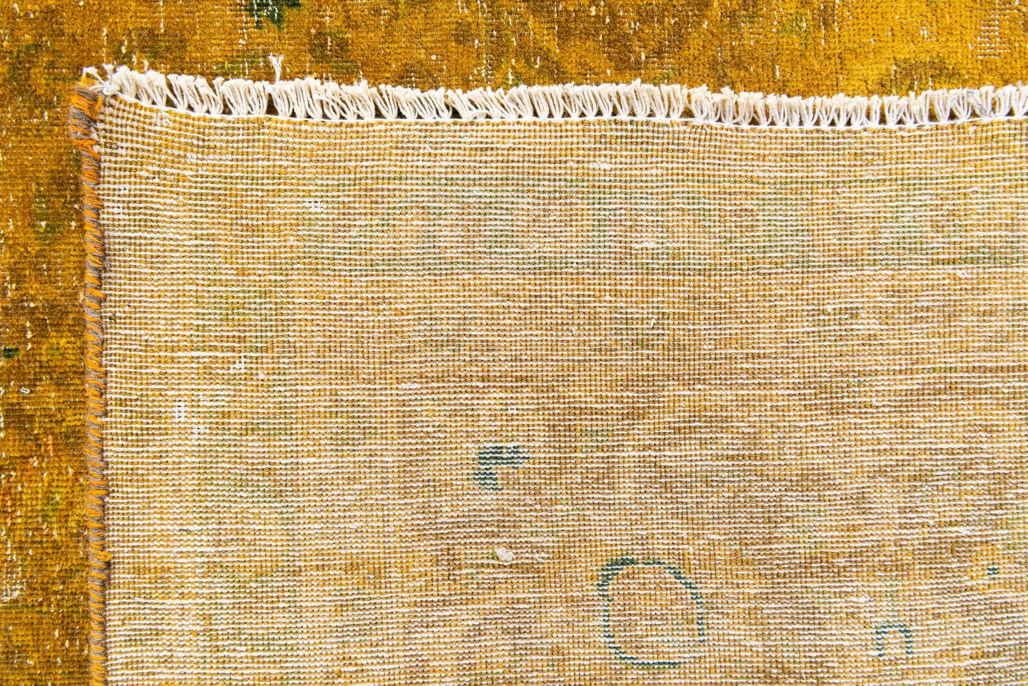 9' 5 x 12' 8 Hand Knotted Ultra Vintage Persian Wool Rug