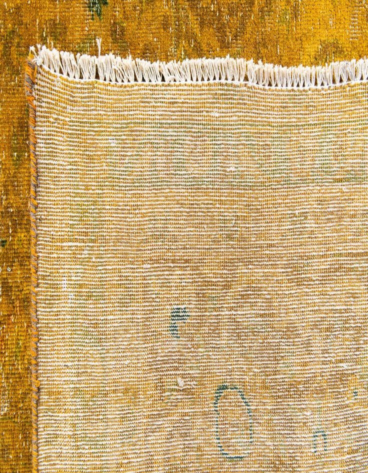 Detail image of 9' 5 x 12' 8  Hand Knotted Ultra Vintage Persian Wool Rug