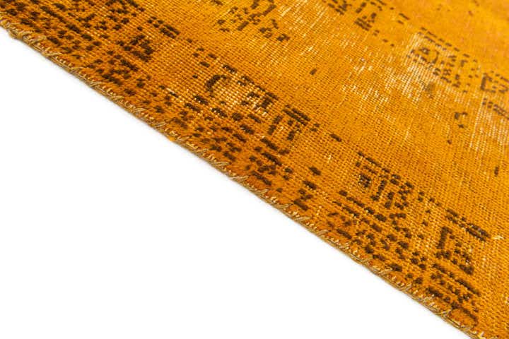 6' 4 x 9' Hand Knotted Ultra Vintage Persian Wool Rug