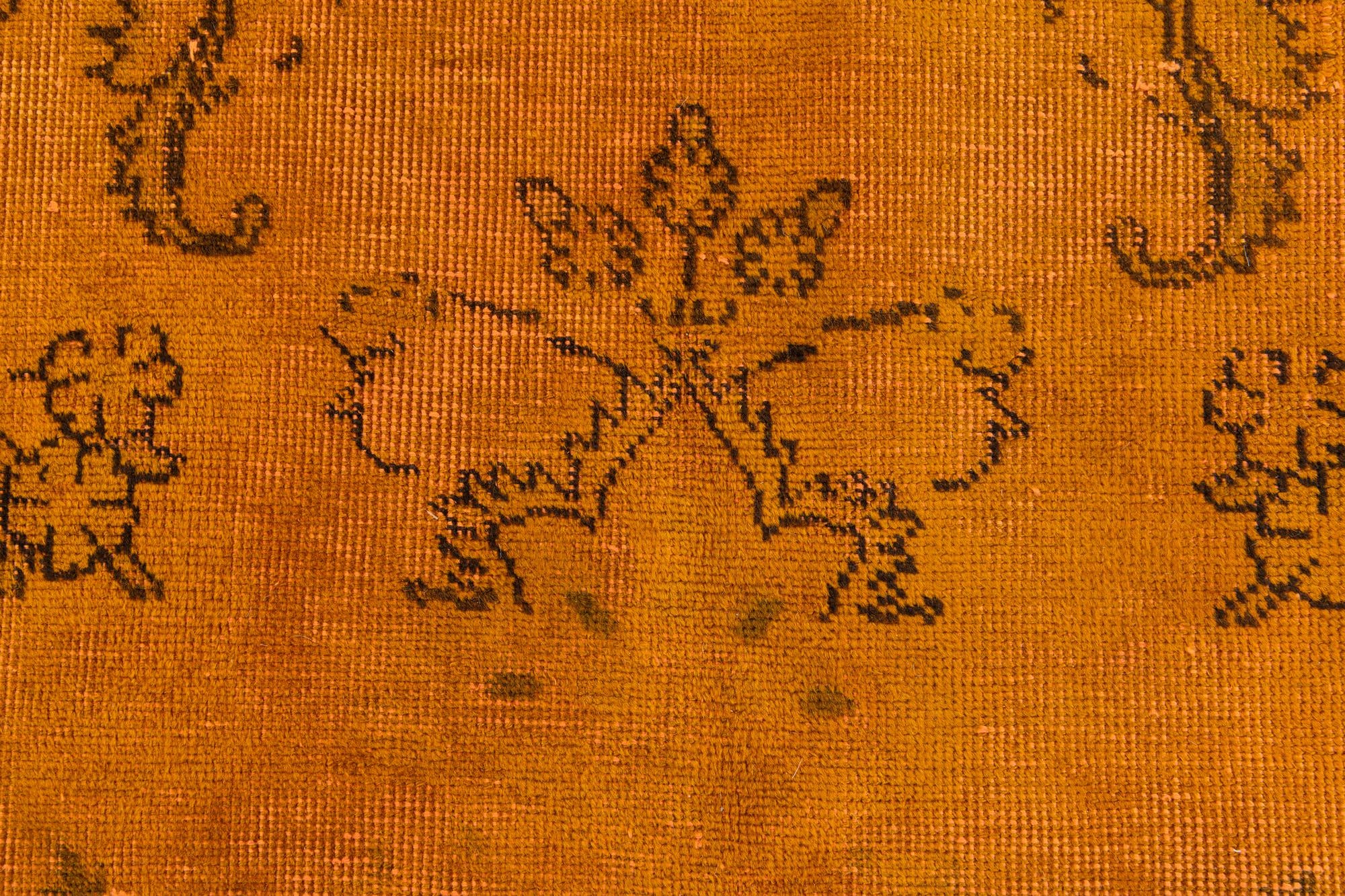 6' 4 x 9' Hand Knotted Ultra Vintage Persian Wool Rug
