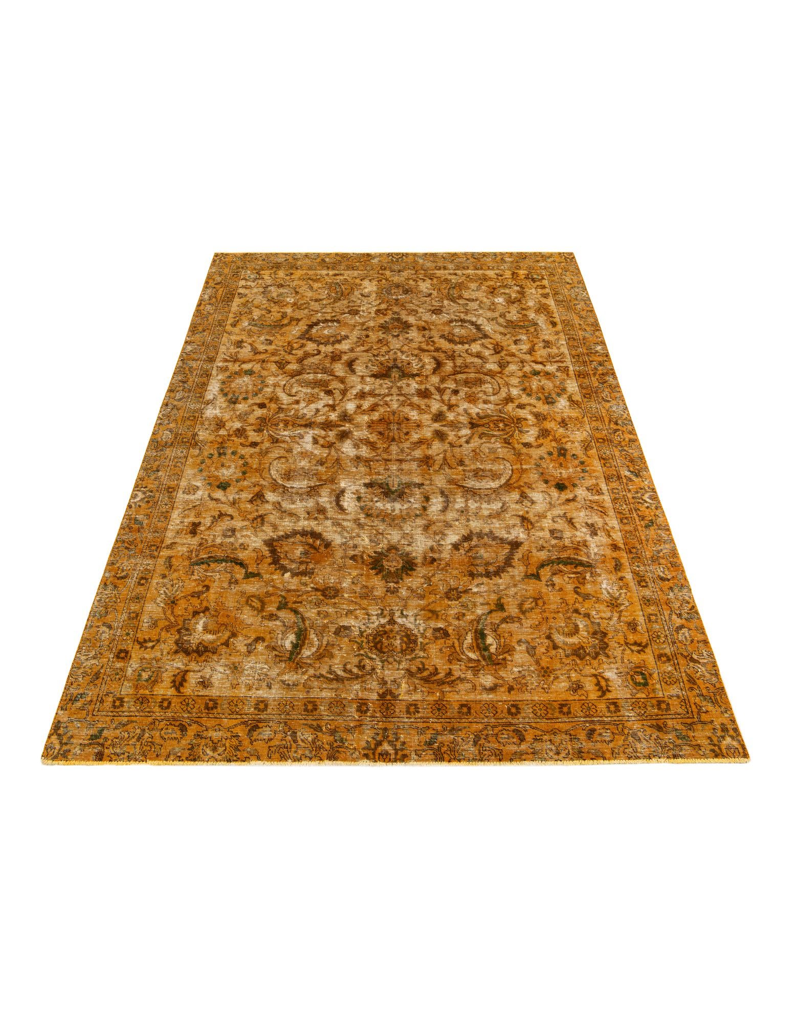7' 4 x 11' 2 Hand Knotted Ultra Vintage Persian Wool Rug