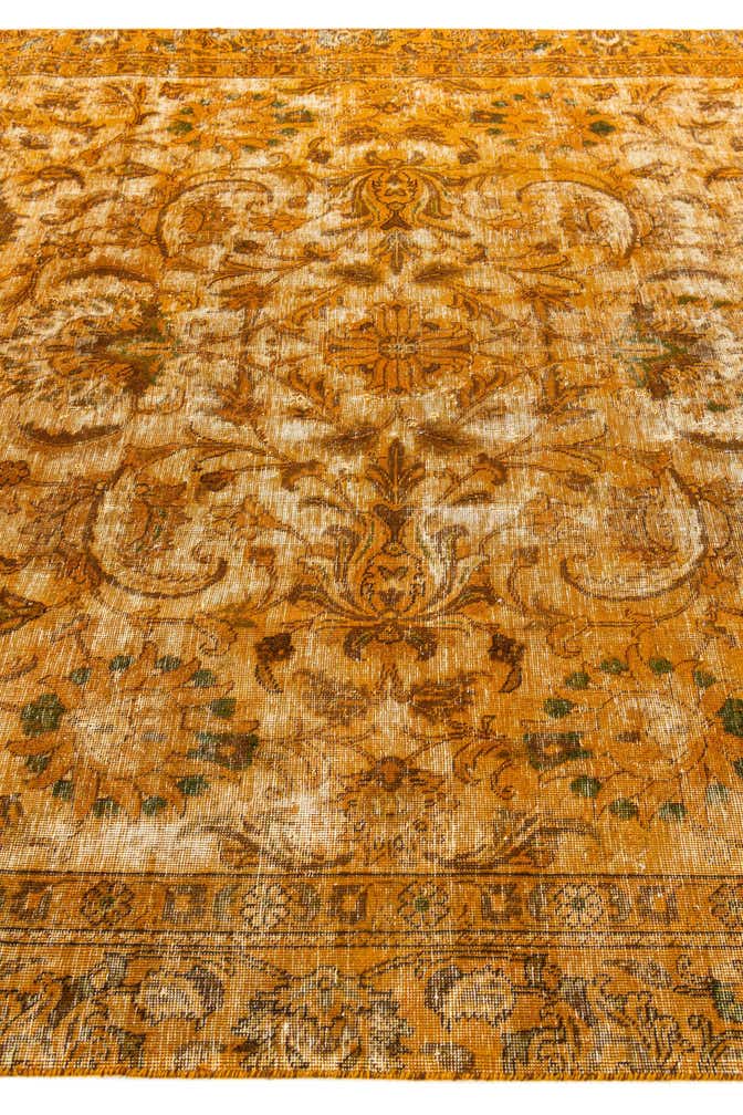 7' 4 x 11' 2 Hand Knotted Ultra Vintage Persian Wool Rug