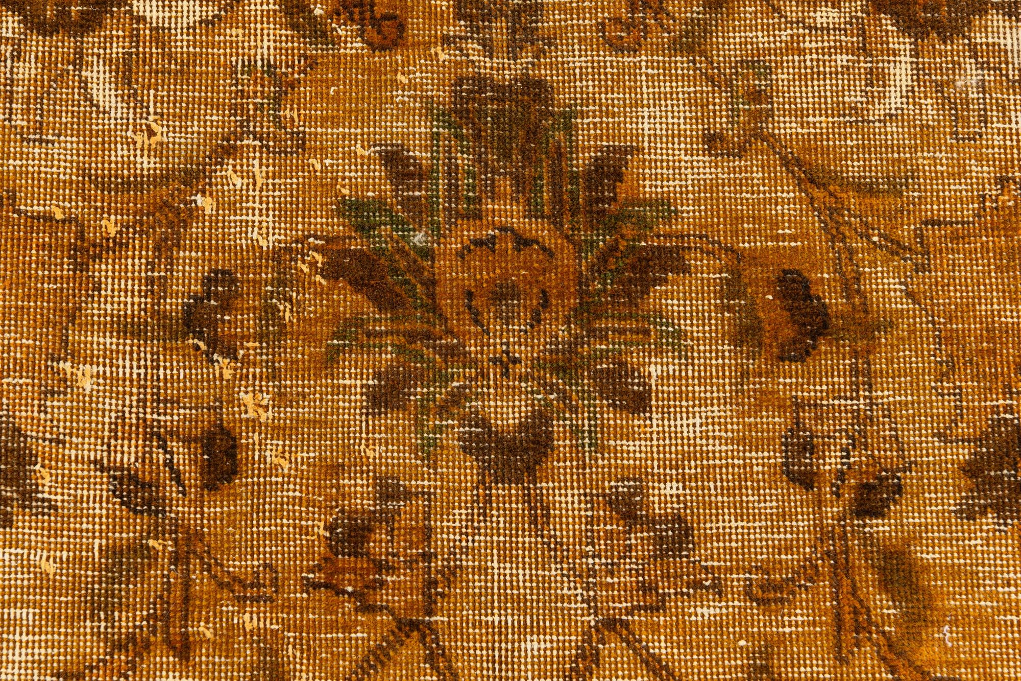 7' 4 x 11' 2 Hand Knotted Ultra Vintage Persian Wool Rug