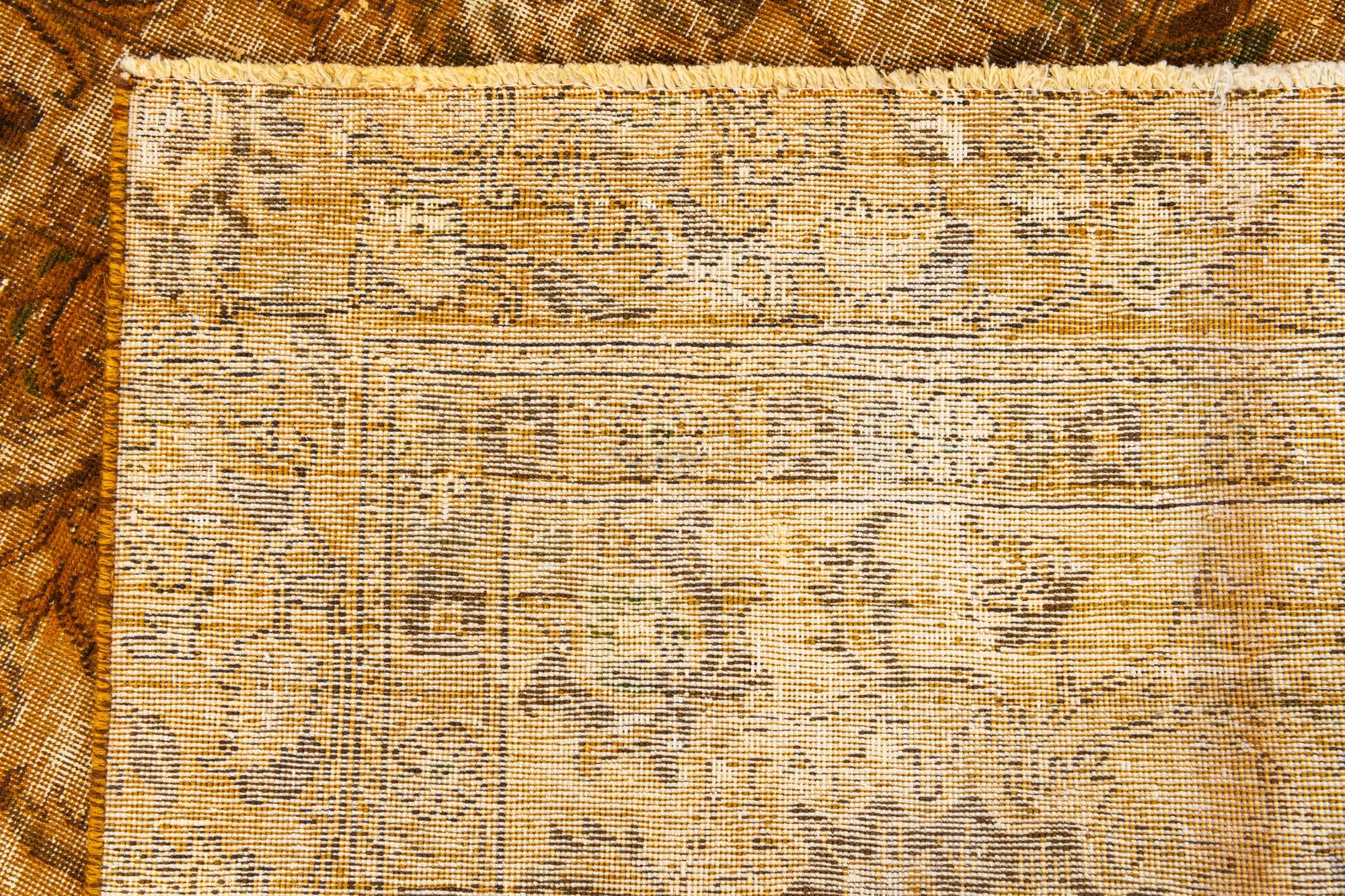 7' 4 x 11' 2 Hand Knotted Ultra Vintage Persian Wool Rug
