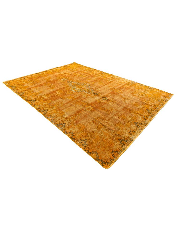 Detail image of 7' 10 x 10' 10 Hand Knotted Ultra Vintage Persian Wool Rug