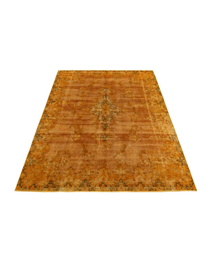 Detail image of 7' 10 x 10' 10 Hand Knotted Ultra Vintage Persian Wool Rug