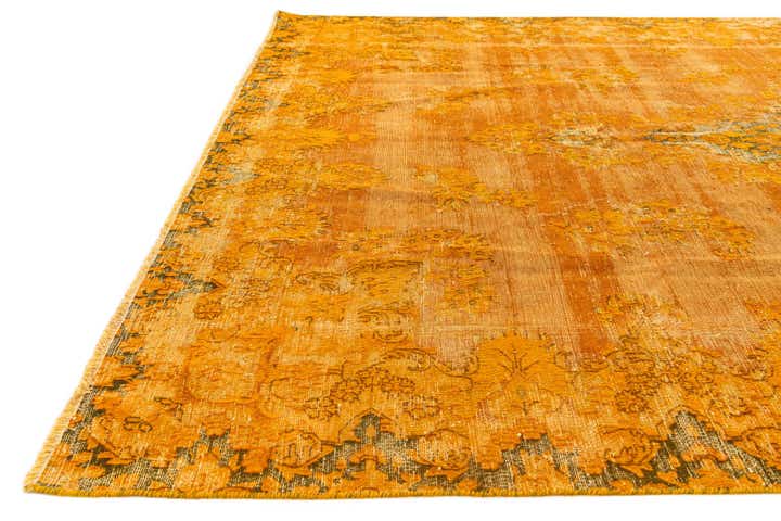 7' 10 x 10' 10 Hand Knotted Ultra Vintage Persian Wool Rug
