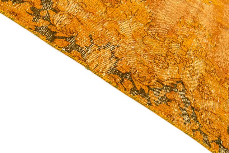 Detail image of 7' 10 x 10' 10 Hand Knotted Ultra Vintage Persian Wool Rug