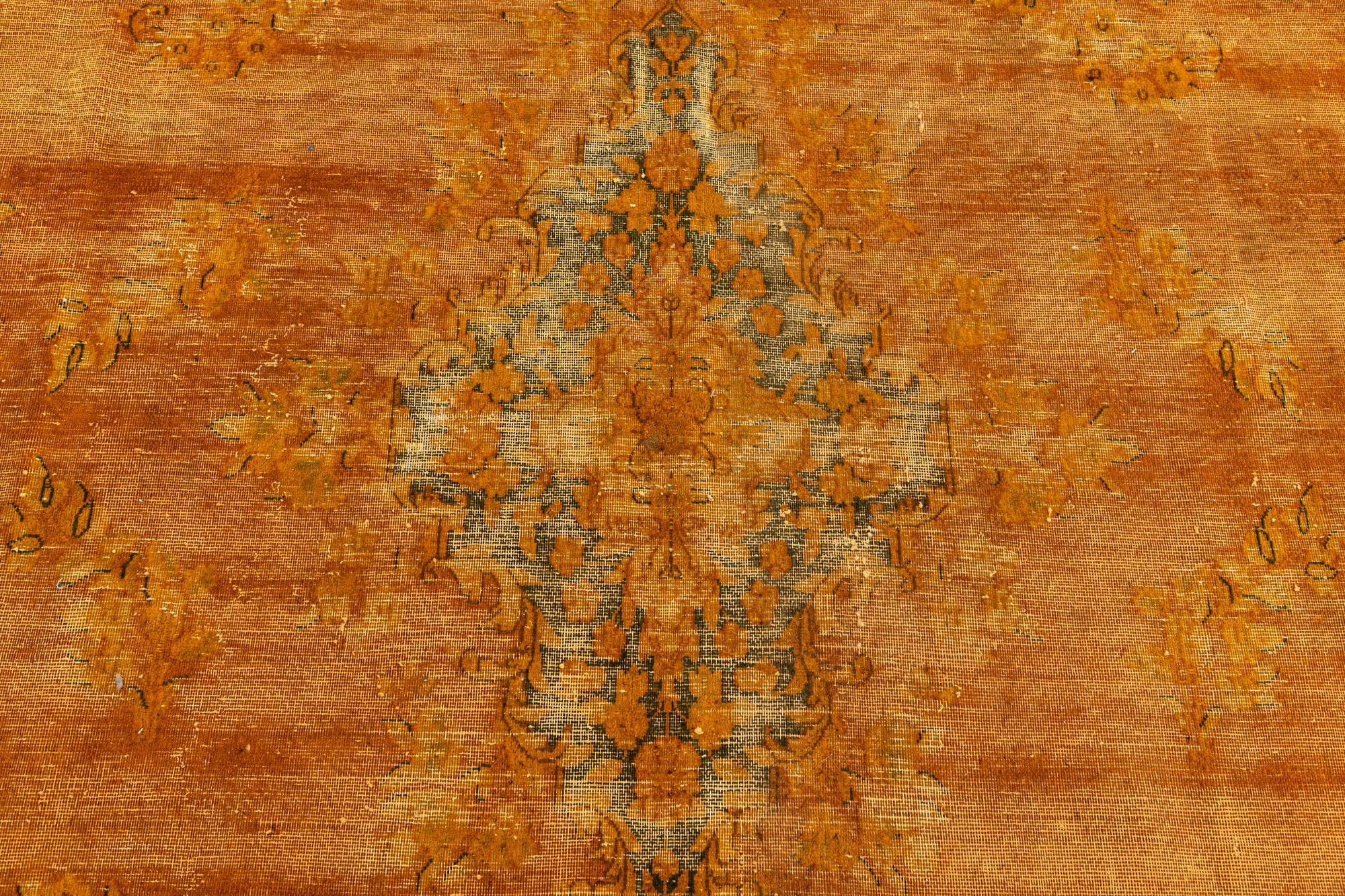 7' 10 x 10' 10 Hand Knotted Ultra Vintage Persian Wool Rug
