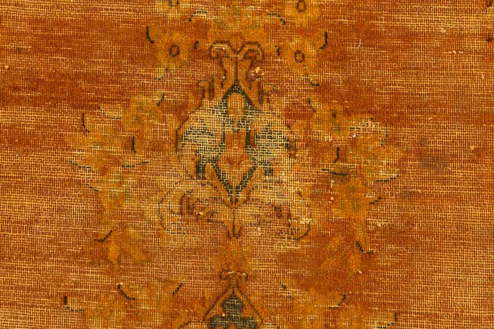 7' 10 x 10' 10 Hand Knotted Ultra Vintage Persian Wool Rug