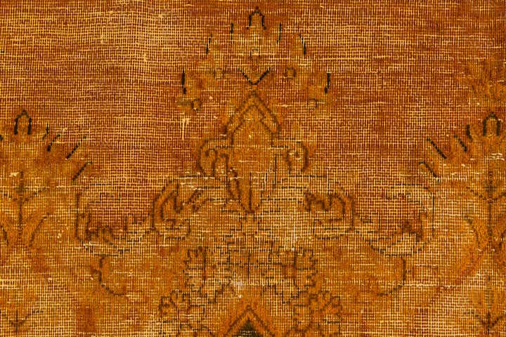 7' 10 x 10' 10 Hand Knotted Ultra Vintage Persian Wool Rug