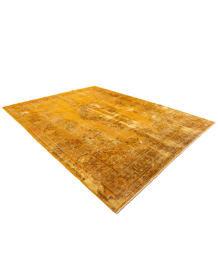 Detail image of 9' 9 x 12' 10 Hand Knotted Ultra Vintage Persian Wool Rug