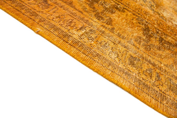 Detail image of 9' 9 x 12' 10 Hand Knotted Ultra Vintage Persian Wool Rug