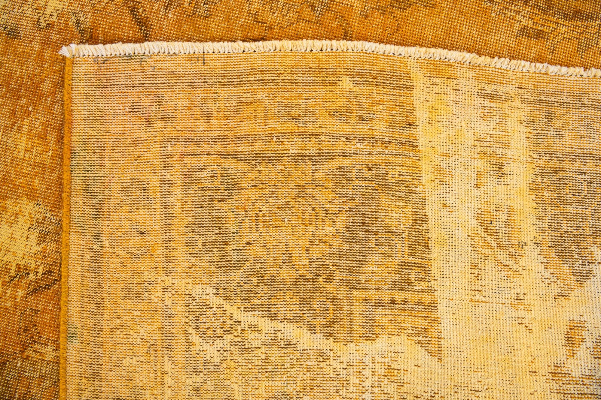 9' 9 x 12' 10 Hand Knotted Ultra Vintage Persian Wool Rug