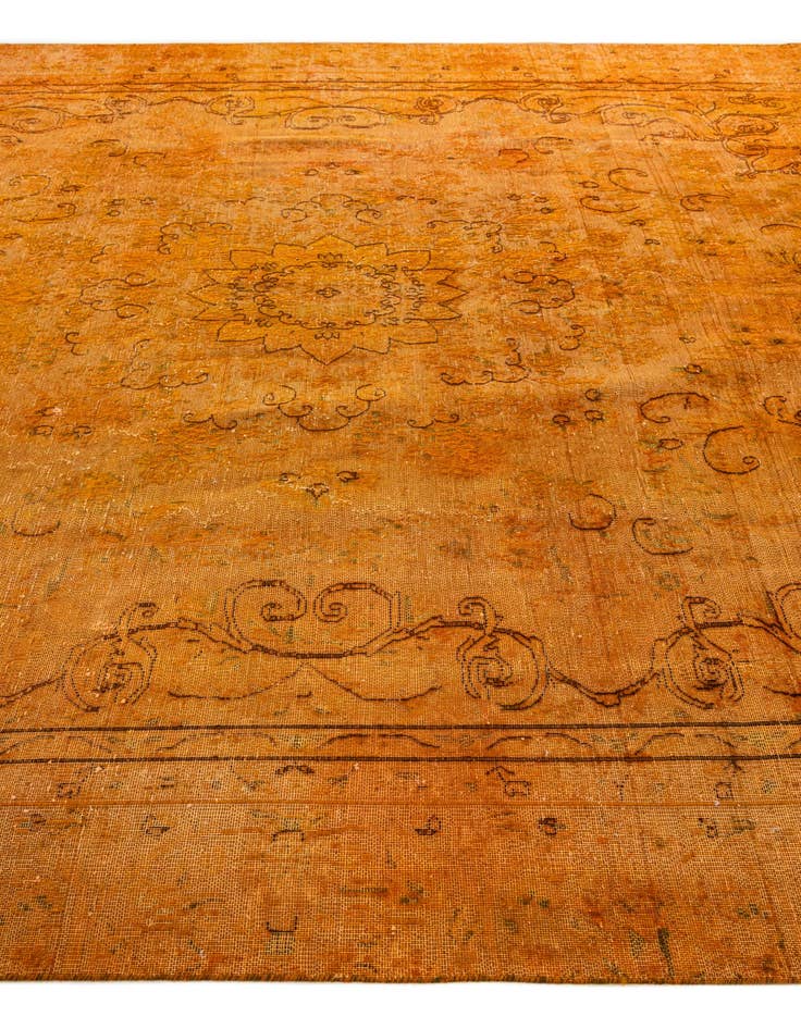 Detail image of 8' 6 x 11' 6  Hand Knotted Ultra Vintage Persian Wool Rug