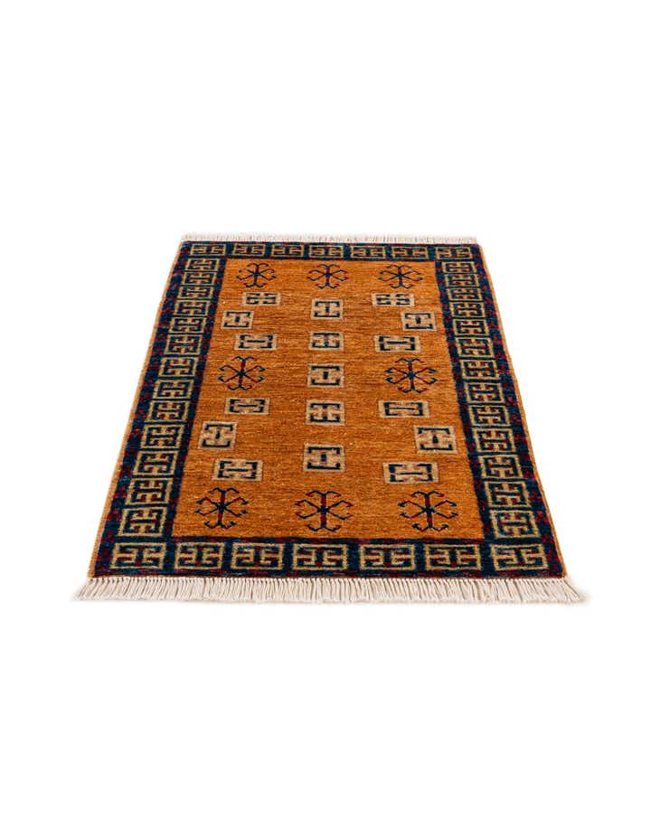 2' 8 x 3' 10 Hand Knotted Ziegler Wool Rug