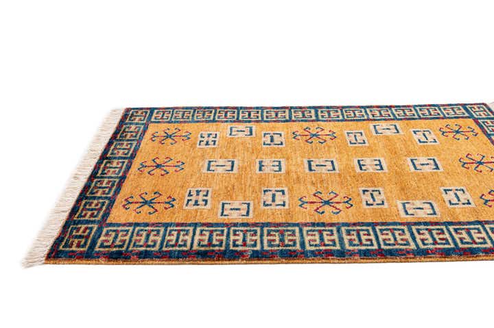 2' 8 x 3' 10 Hand Knotted Ziegler Wool Rug
