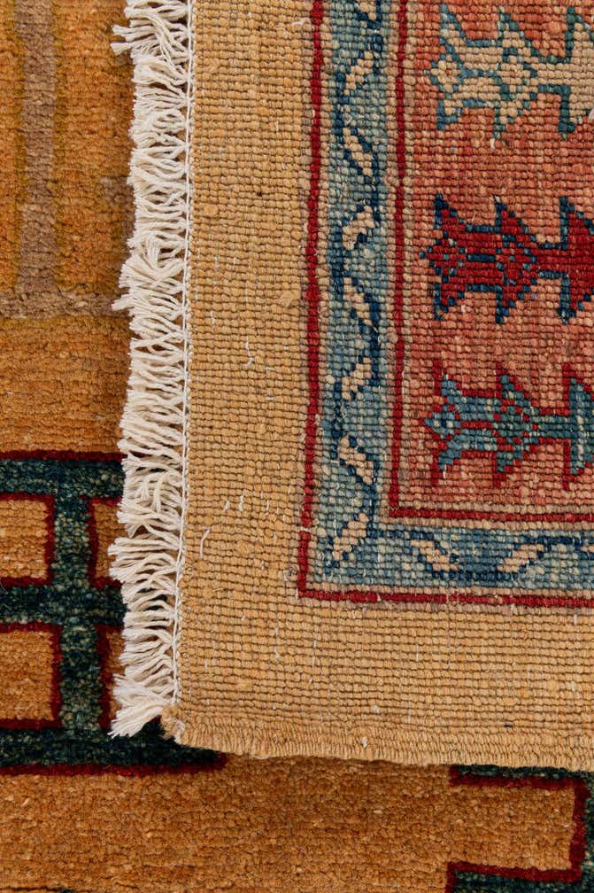 3' 4 x 5' Hand Knotted Ziegler Wool Rug