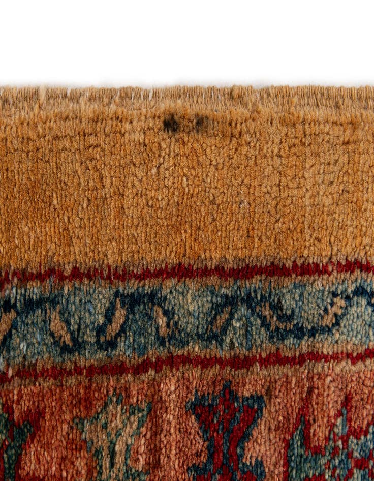 Detail image of 3' 4 x 5'  Hand Knotted Ziegler Wool Rug
