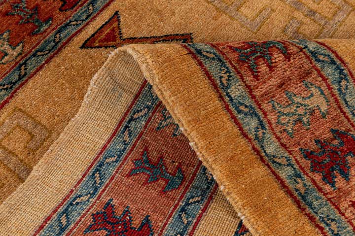 3' 4 x 5' Hand Knotted Ziegler Wool Rug