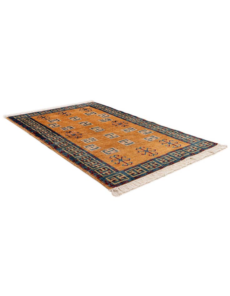 Detail image of 2' 7 x 4' 1 Hand Knotted Ziegler Wool Rug