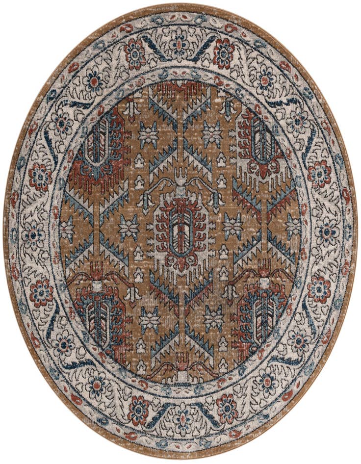 Detail image of 6' x 6' Nyla Round Rug