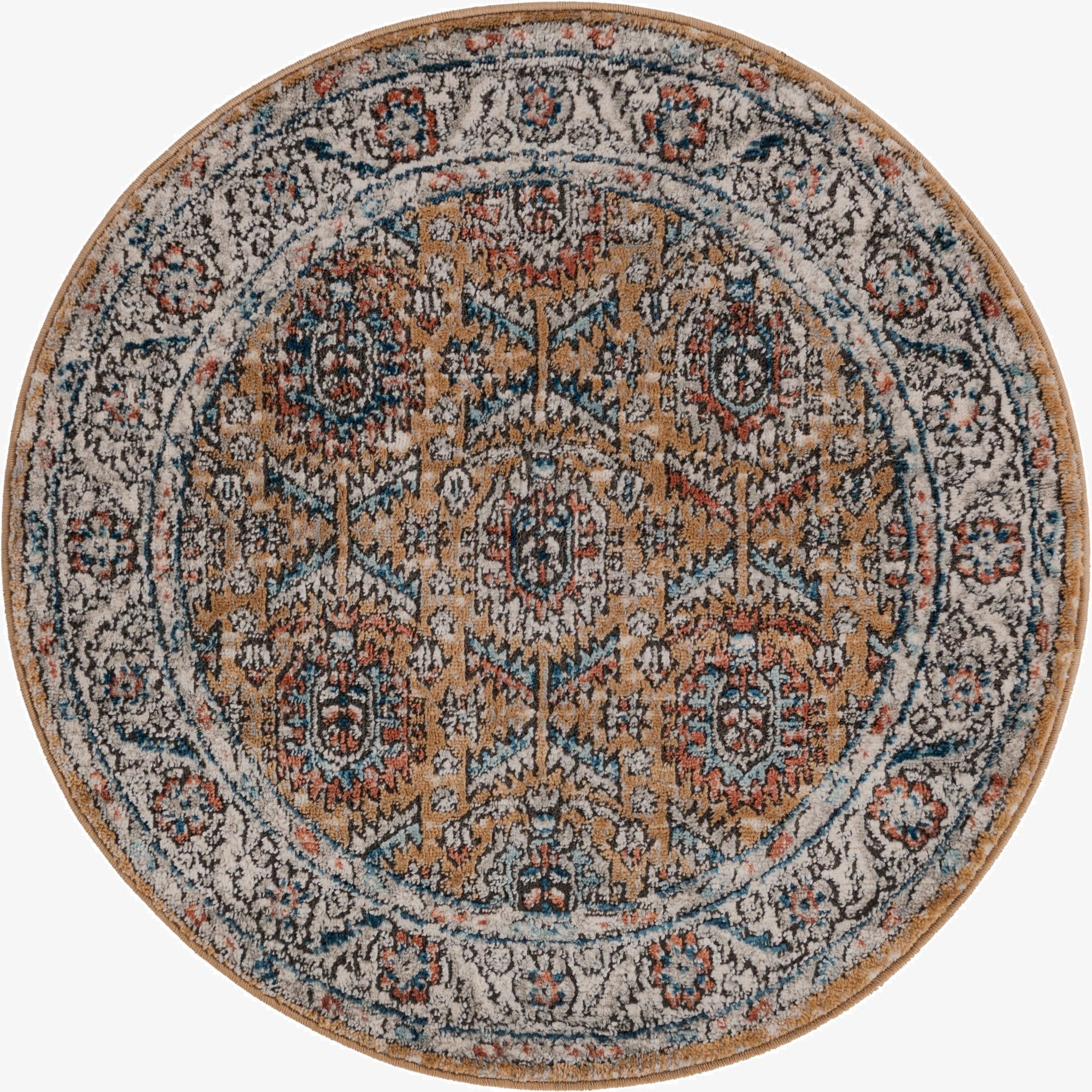 3' 3 x 3' 3 Nyla Round Rug