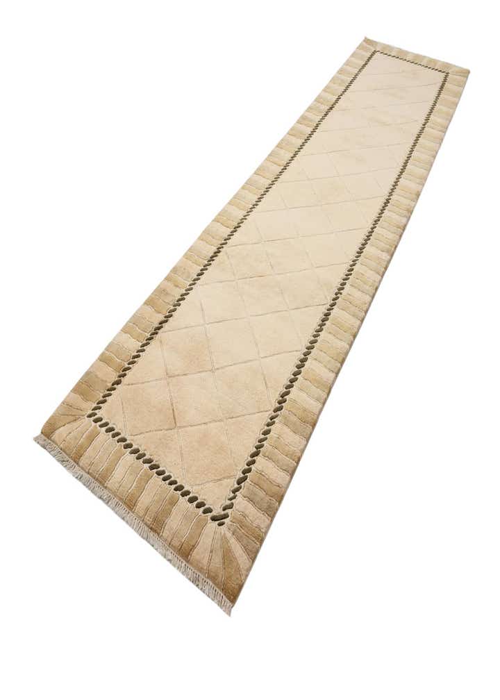 3' 5 x 13' 3 Hand Knotted Darya Wool Runner Rug