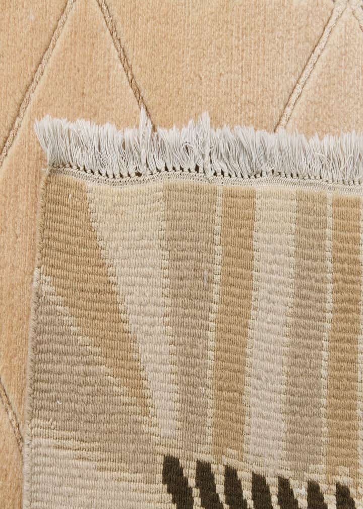 3' 5 x 13' 3 Hand Knotted Darya Wool Runner Rug