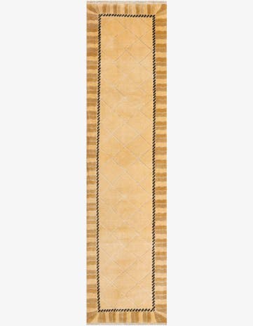 3' 5 x 13' 3 Hand Knotted Darya Wool Runner Rug