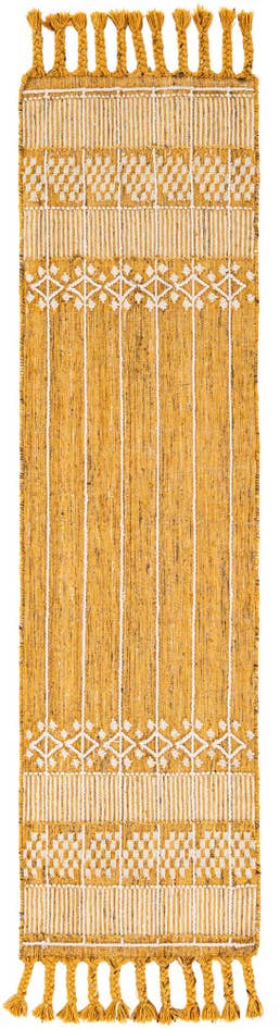 Detail image of 2' 2 x 8' 2 Easy-Clean Eco Bohemian Indoor / Outdoor Runner Rug