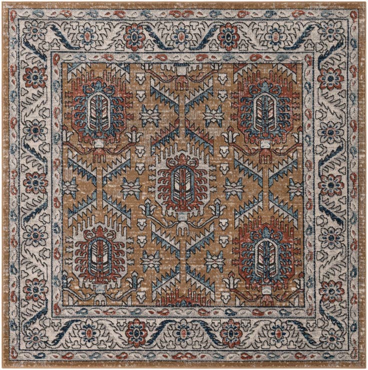 Detail image of 6' x 6' Nyla Square Rug