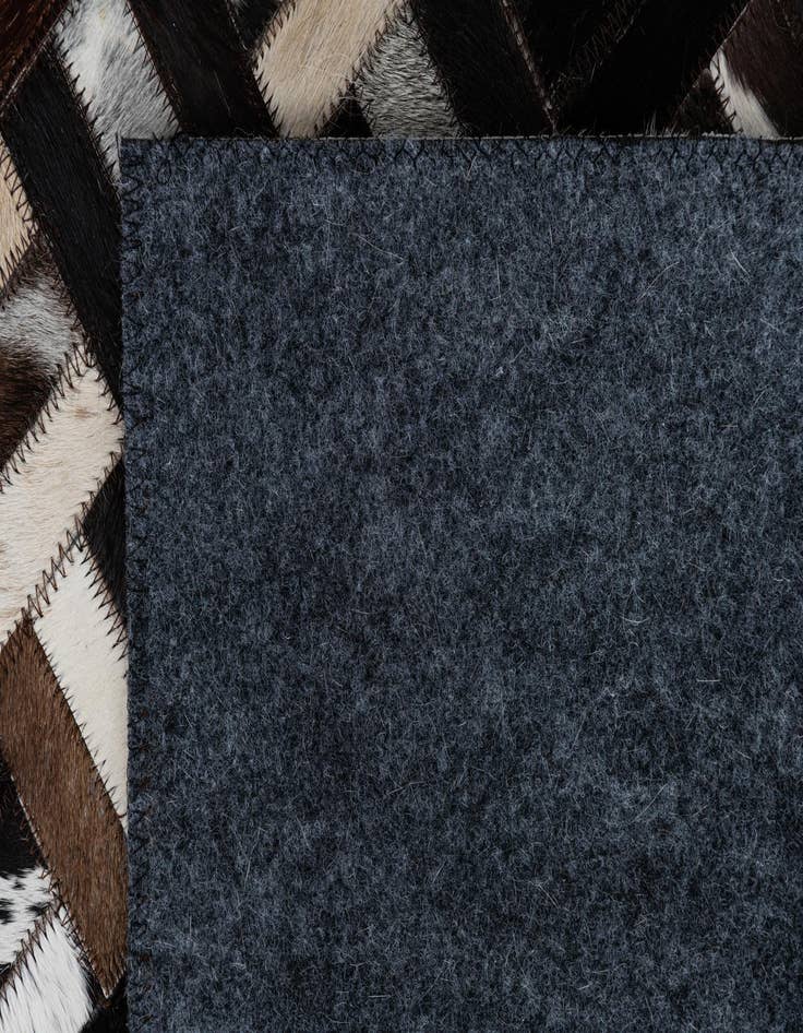 Detail image of 2' x 3' Cowhide Leather Rug