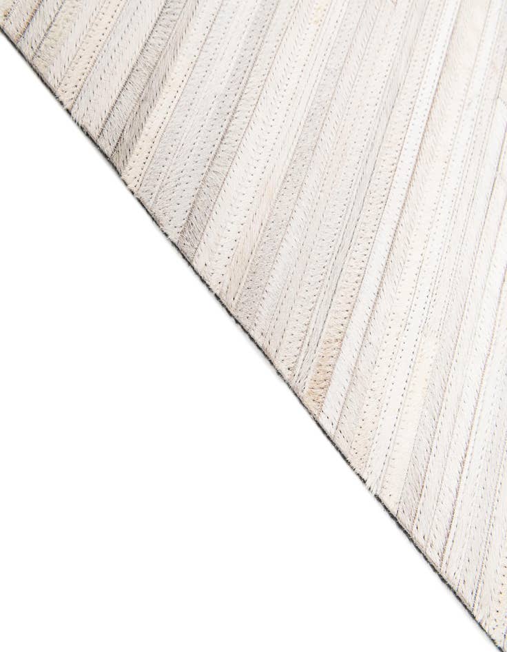 Detail image of 8' 1 x 9' 11 Cowhide Stocks Rug