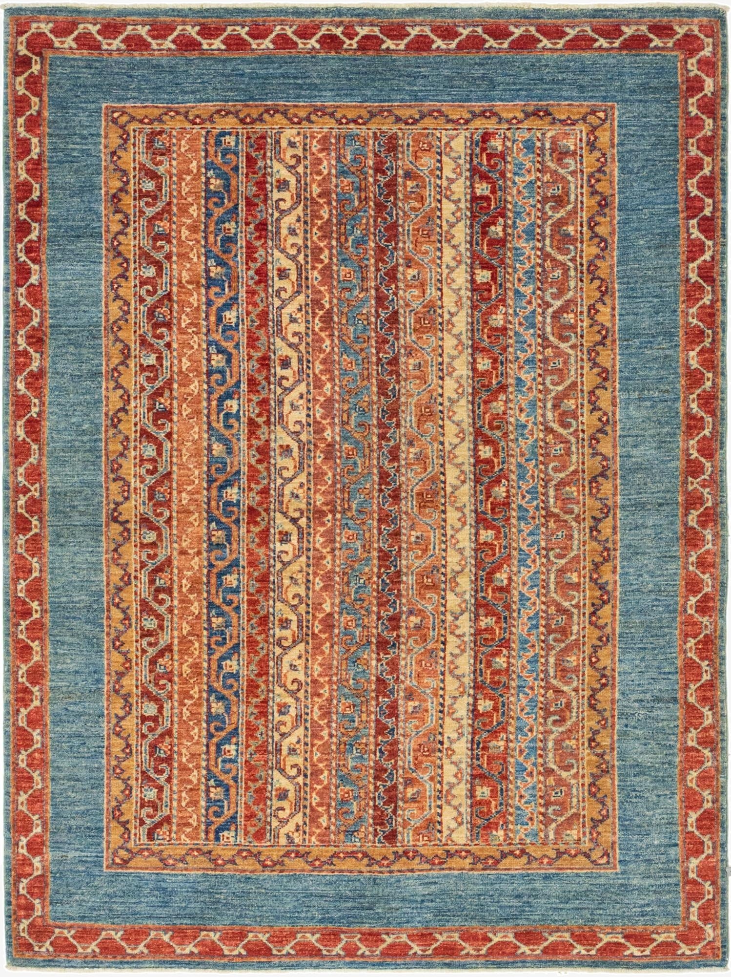 4' 2 x 5' 7  Hand Knotted Ariana Ziegler Rug