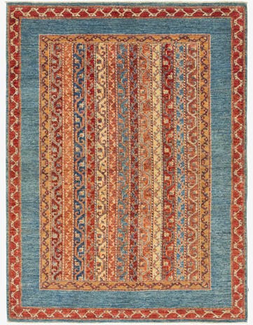 4' 2 x 5' 7 Hand Knotted Ariana Ziegler Rug