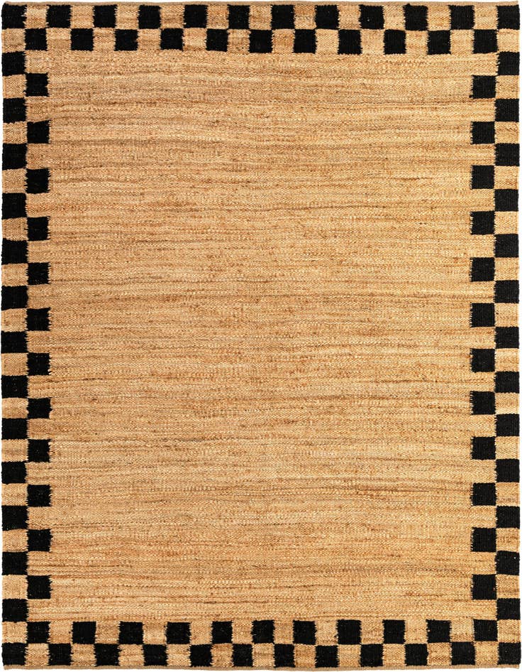 Detail image of 7' 10 x 10' Hand Woven Laurel Handwoven Jute Rug