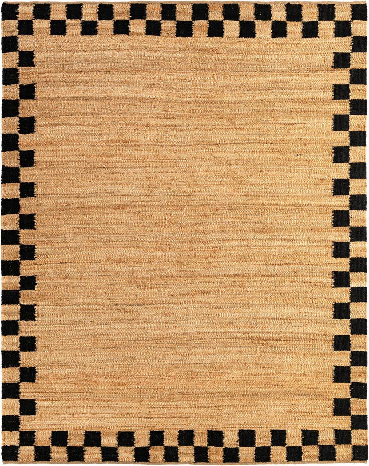Detail image of 7' 10 x 10' Hand Woven Laurel Handwoven Jute Rug