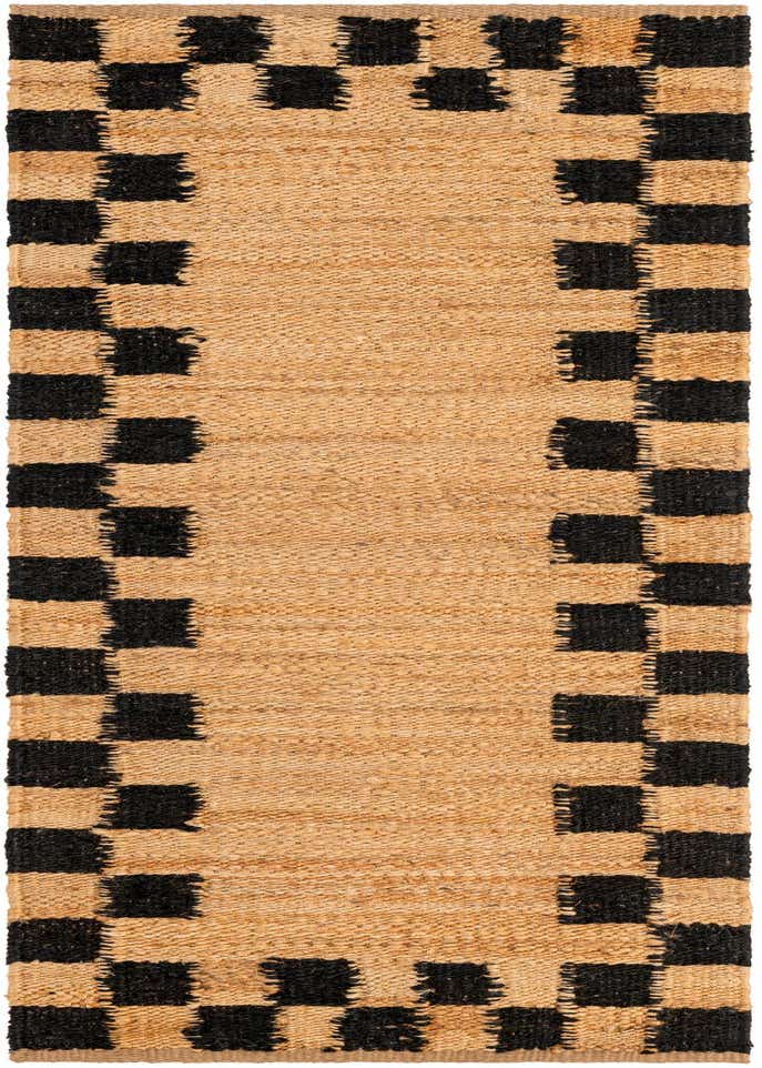 2' x 6' 1 Hand Woven Laurel Handwoven Jute Runner Rug