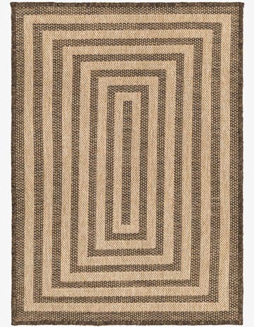 Natural and Brown Dunes Rug