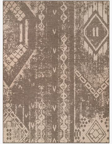 Natural and Brown Dunes Rug