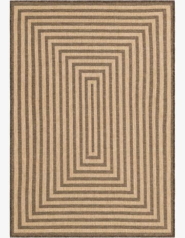 Natural and Brown Dunes Rug