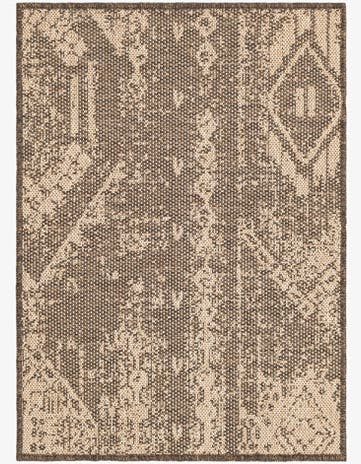 Natural and Brown Dunes Rug