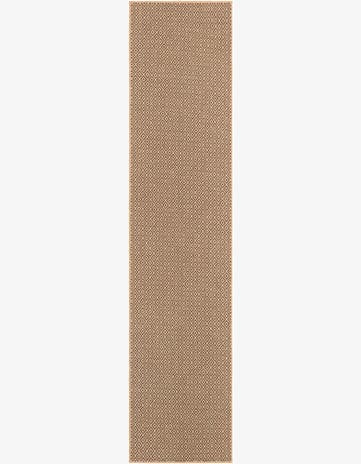 Natural and Brown Dunes Runner Rug